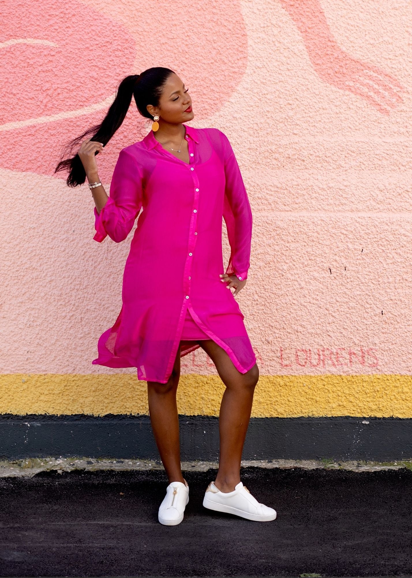 La Seta Dress — Pinch Me Pink