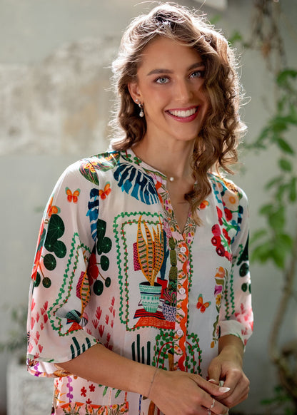 Amalfi Dress in Venetian Summer