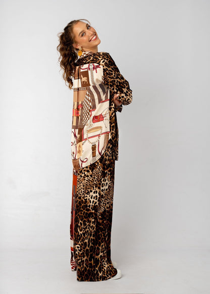 Bougiee Lounge Blouse  in Audacia