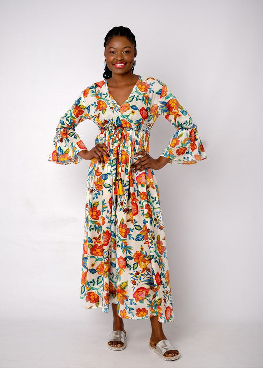 Amarena Dress in Namaqualand Spring