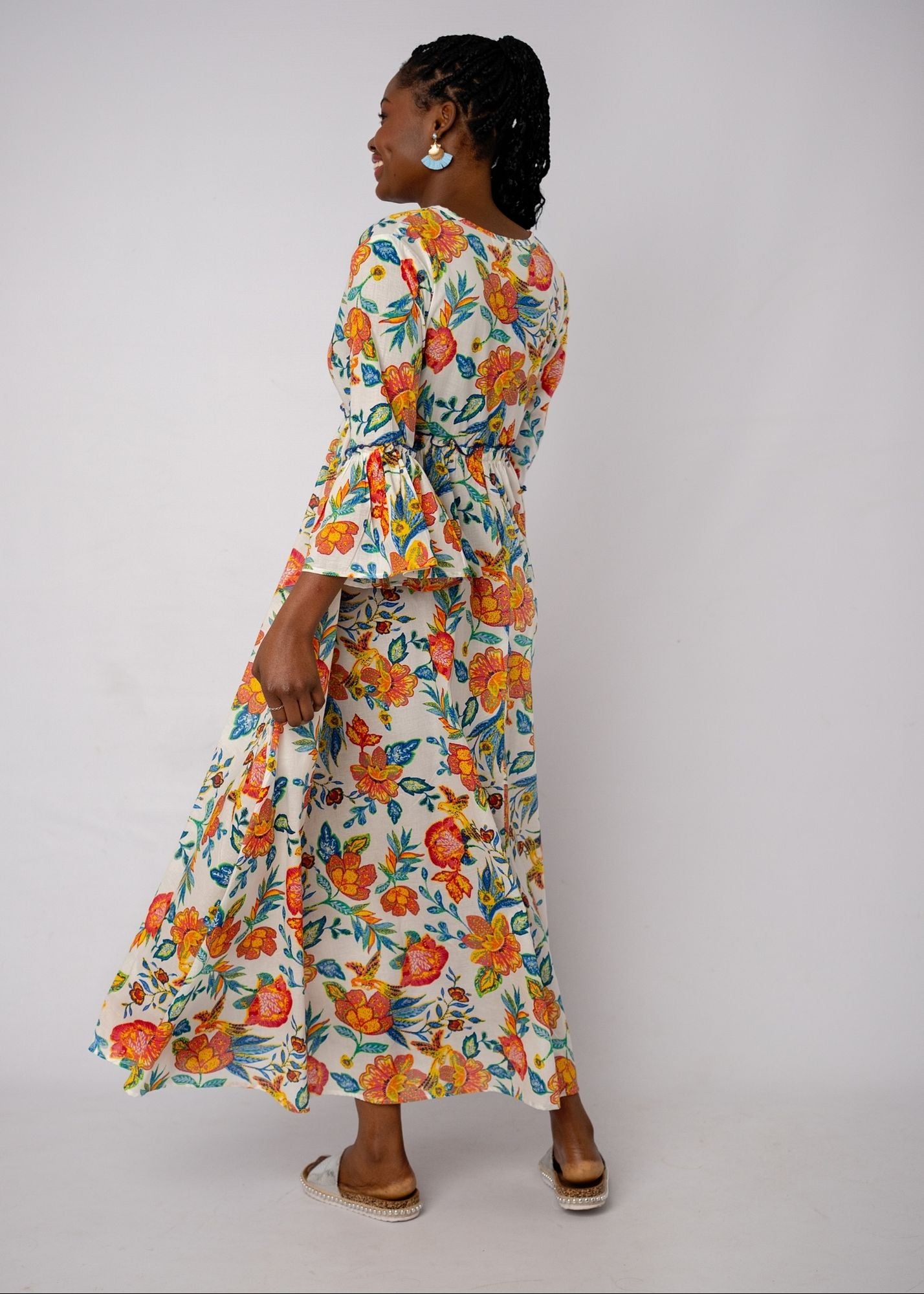 Amarena Dress in Namaqualand Spring