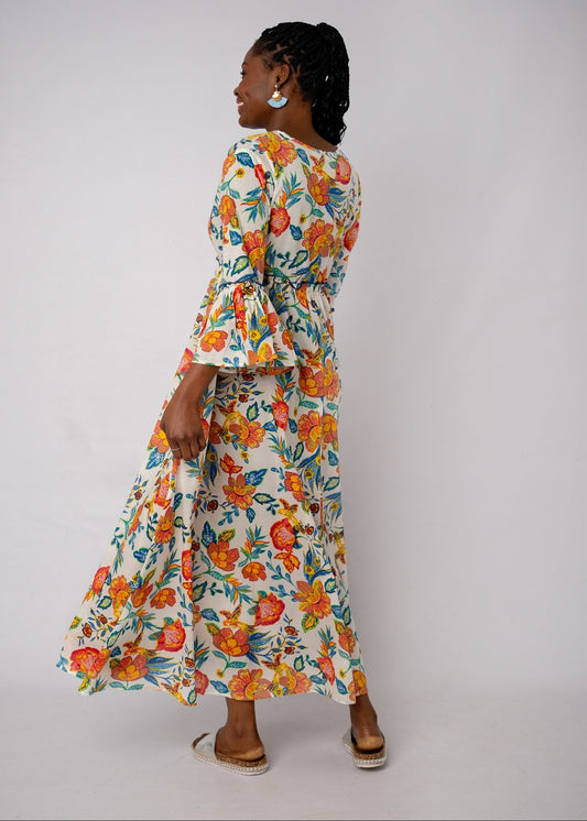 Amarena Dress in Namaqualand Spring