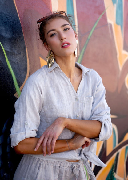 La Vita Linen Shirt - Natural