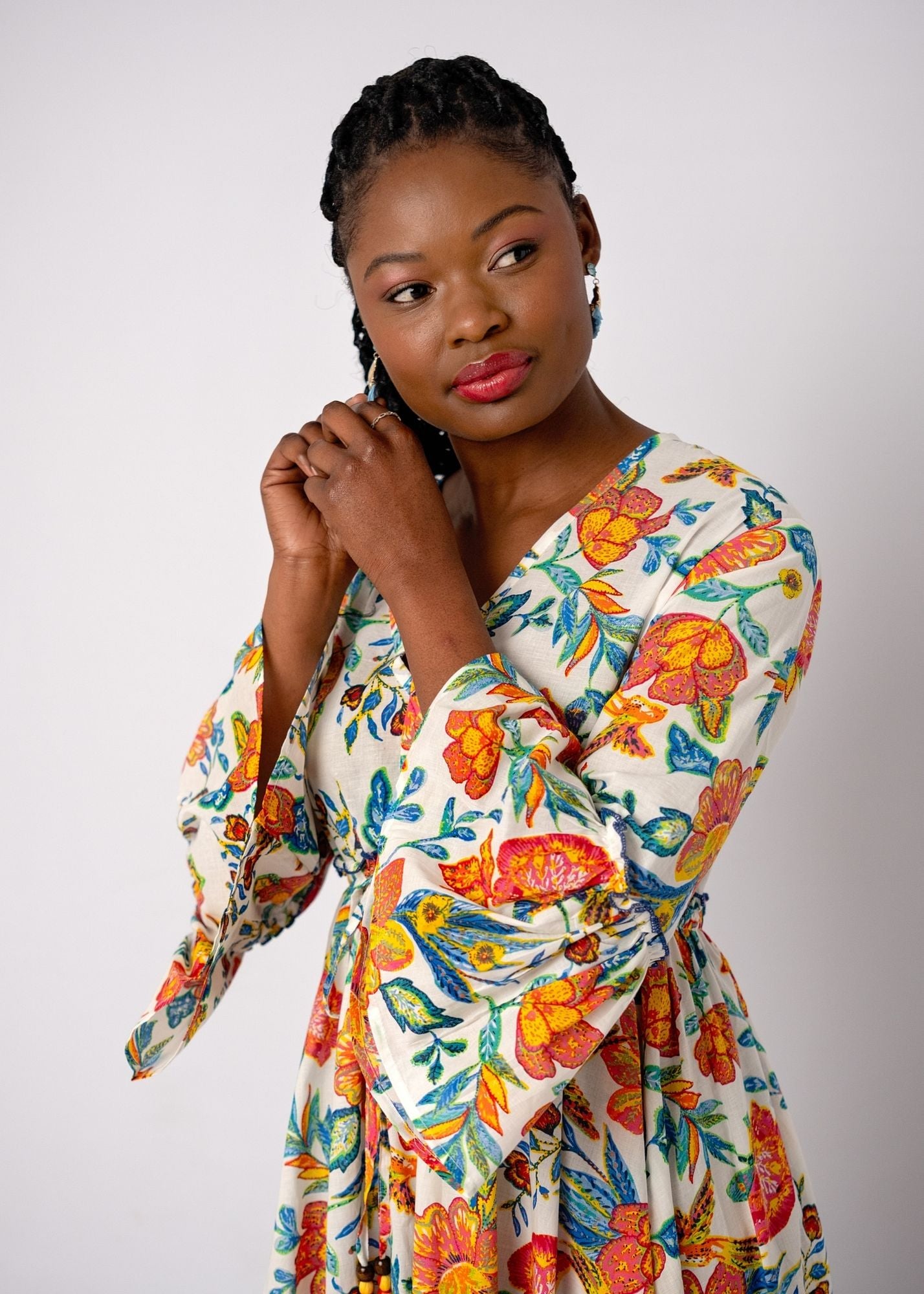 Amarena Dress in Namaqualand Spring
