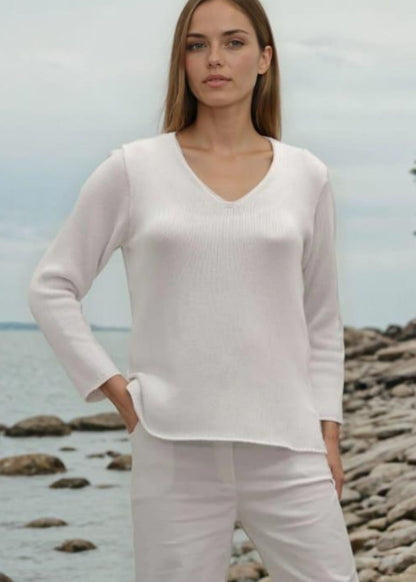 Giorgio Sweater in White