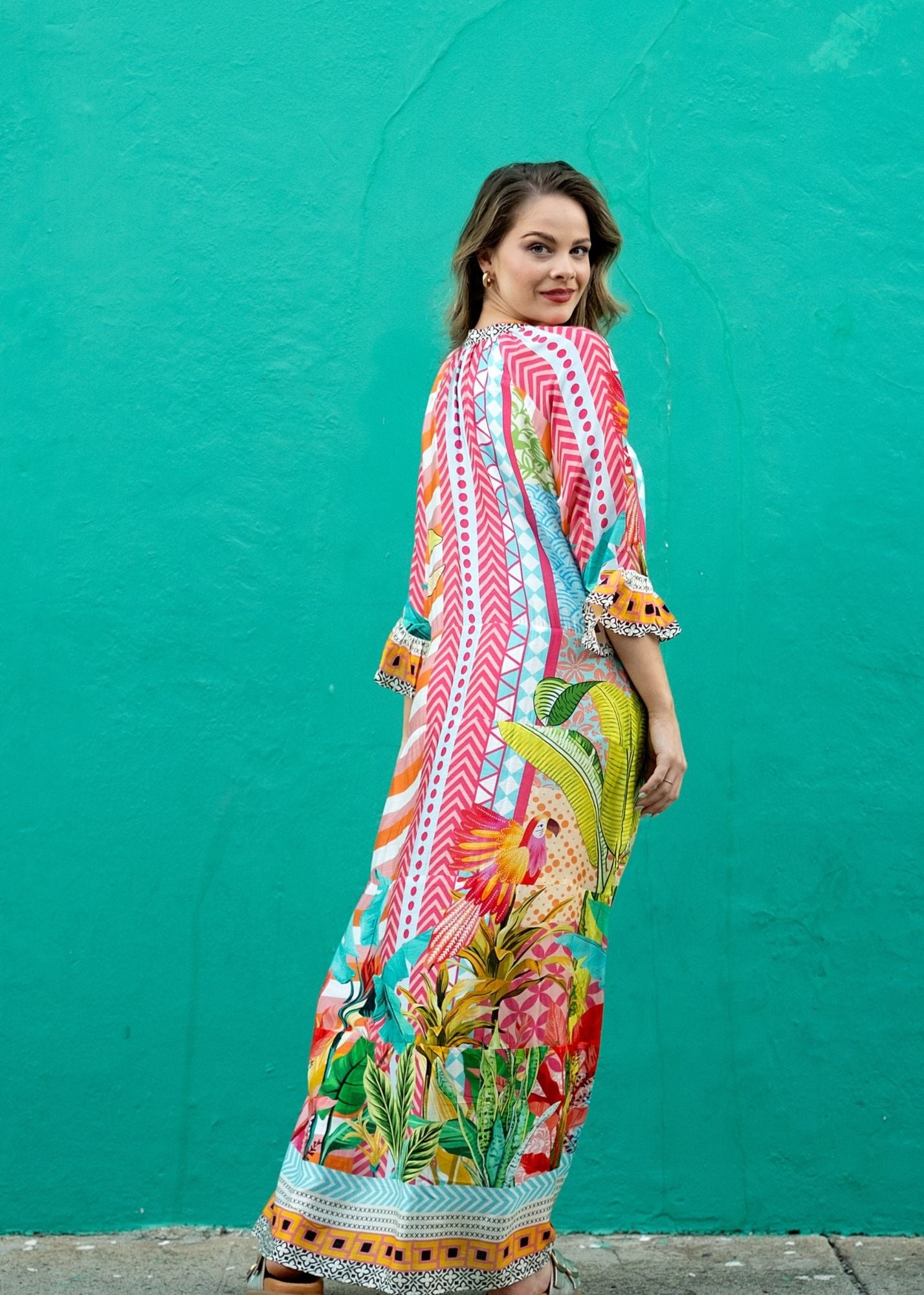 Jubilee Dress in Samba Sunrise