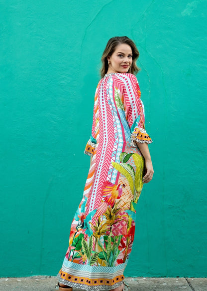 Jubilee Dress in Samba Sunrise