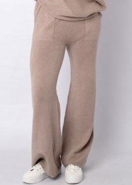 Urban Cozi Knit Pants in Stone