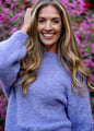 Chunky Round Neck Knit in Lavender