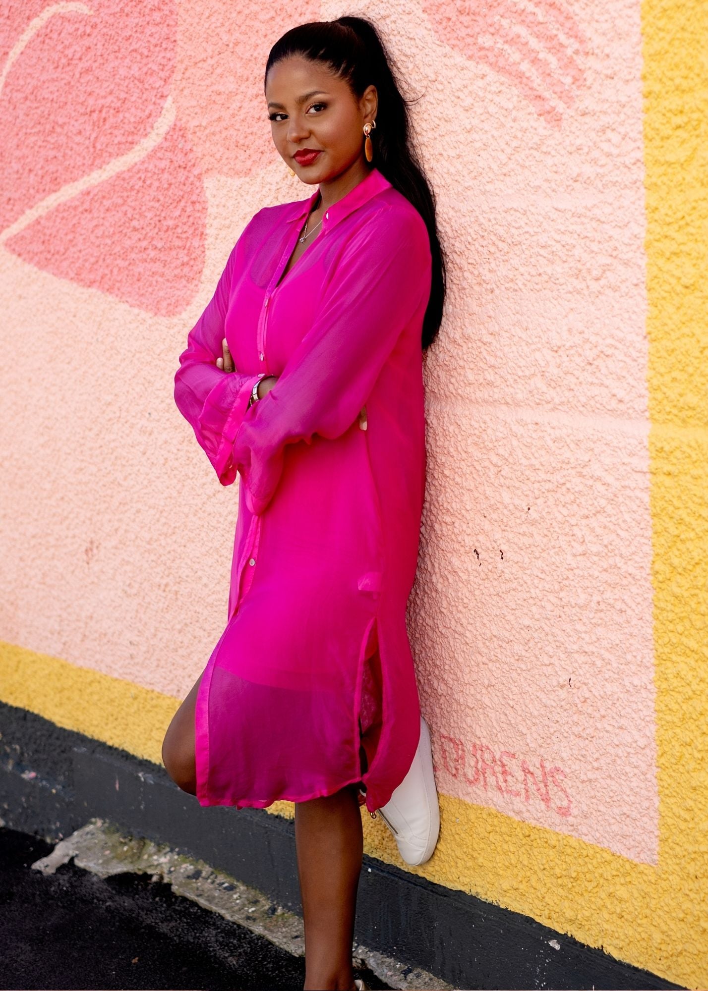 La Seta Dress — Pinch Me Pink