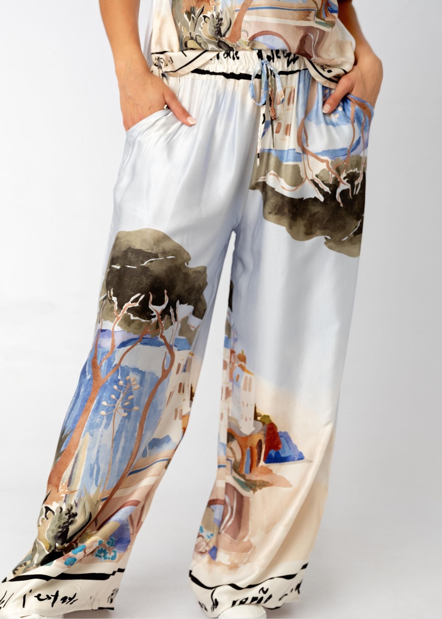 Isola Pantsuit in Del Cielo