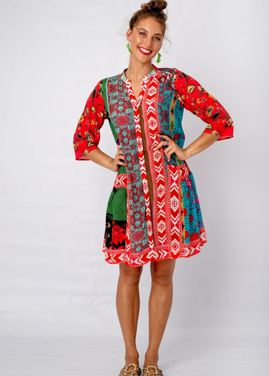Amalfi Dress in Summer Dreams