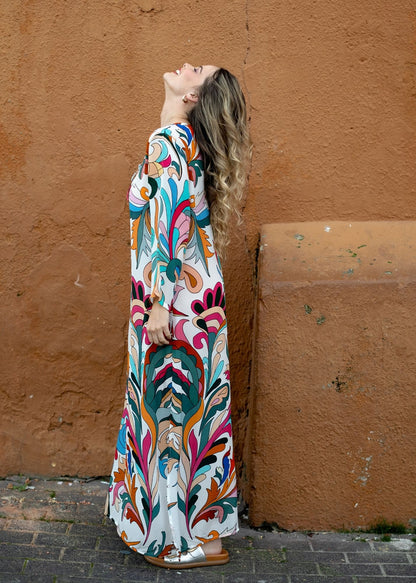 Lanira Dress in Baroque Bazaar