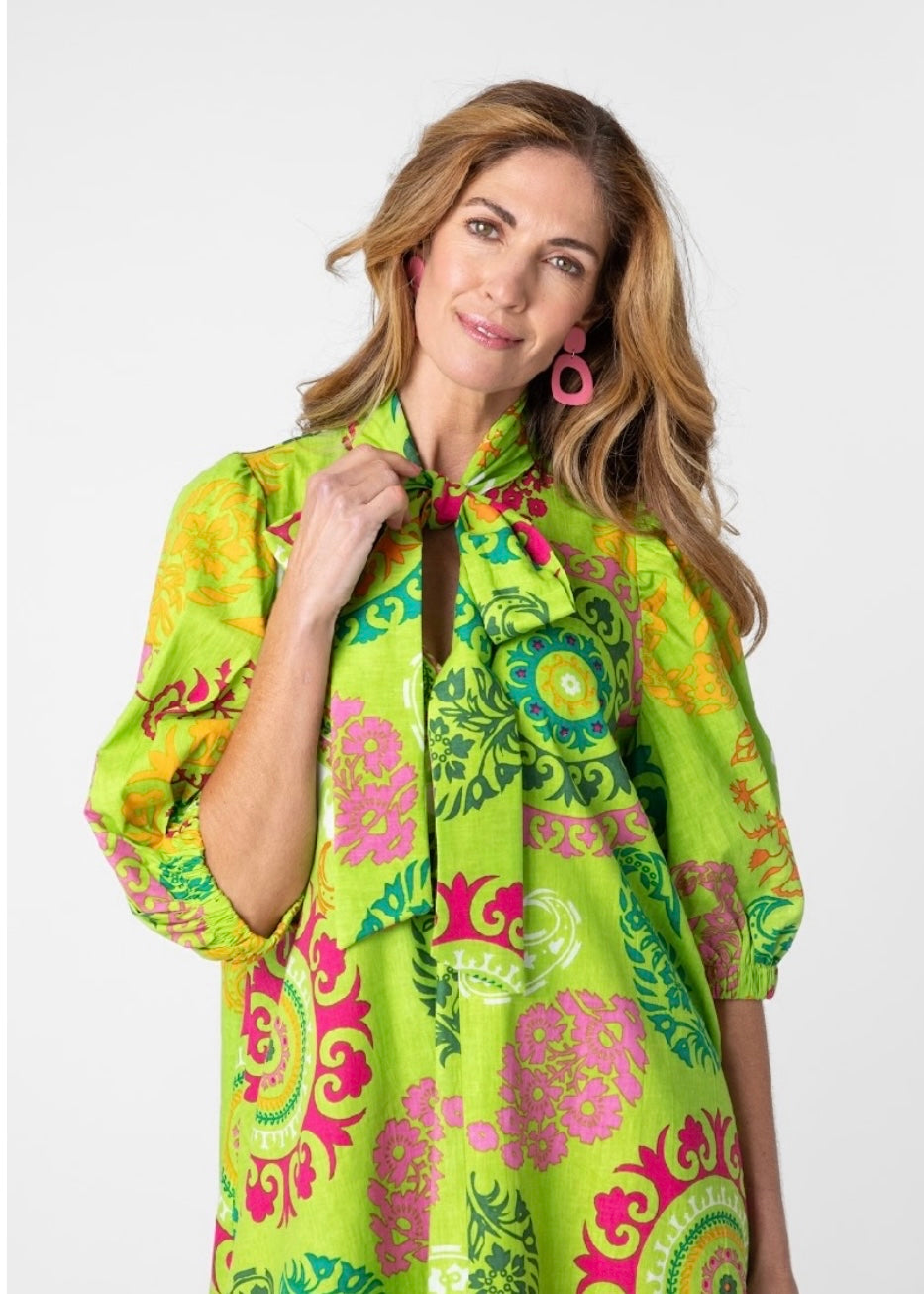 Barbie dress, Lime Green