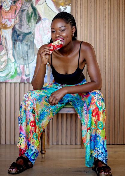 Molly Pants in Yellow Caleidoscope