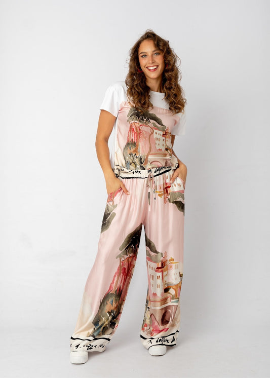 Isola Pantsuit in  Della Rosa