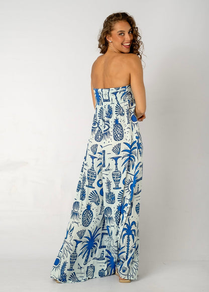 Carmen Playsuit – Greek Islands