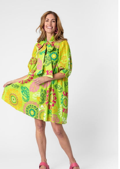 Barbie dress, Lime Green
