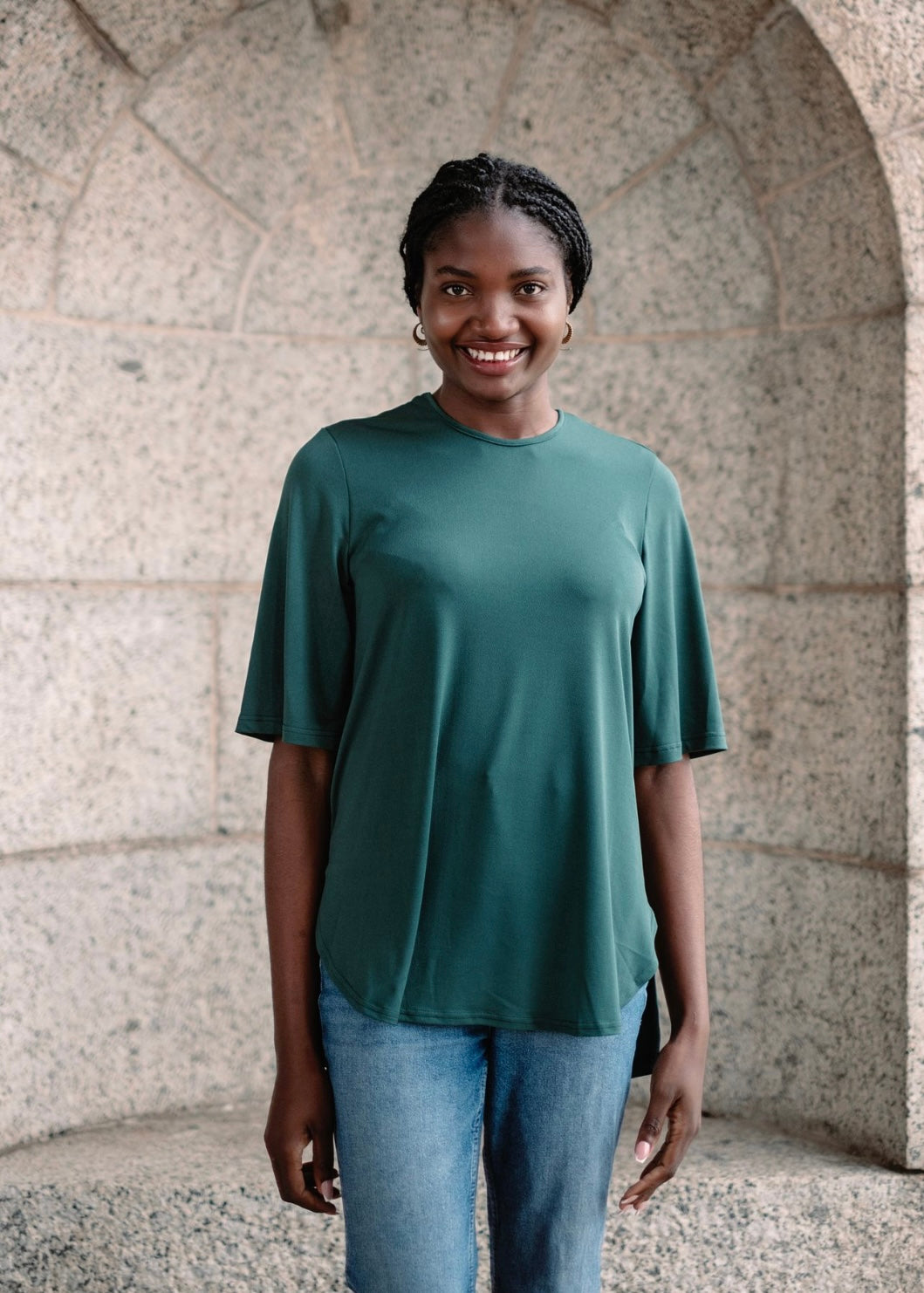 Camilla Top in Green