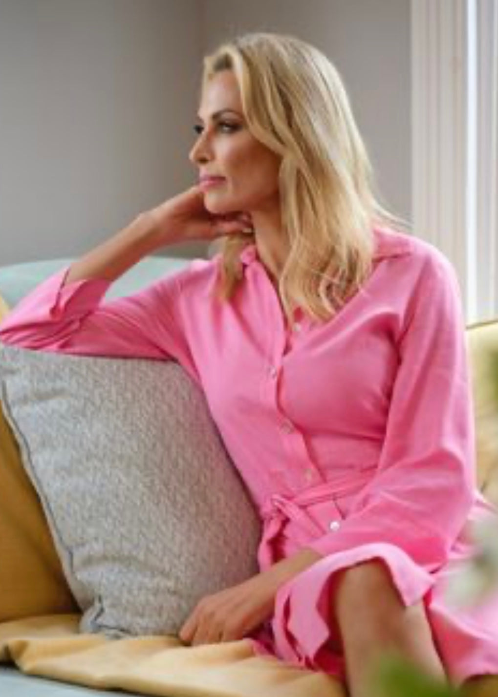 J-LO Dress Short, Sugar pink
