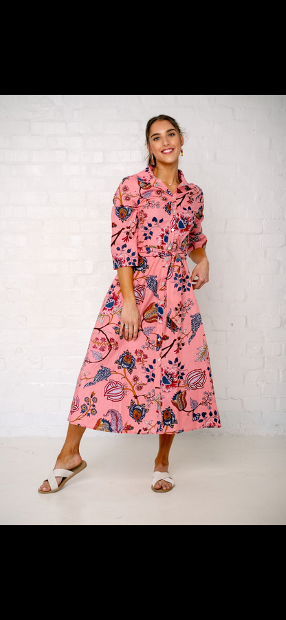 J-Lo dress, Pink Sorbet