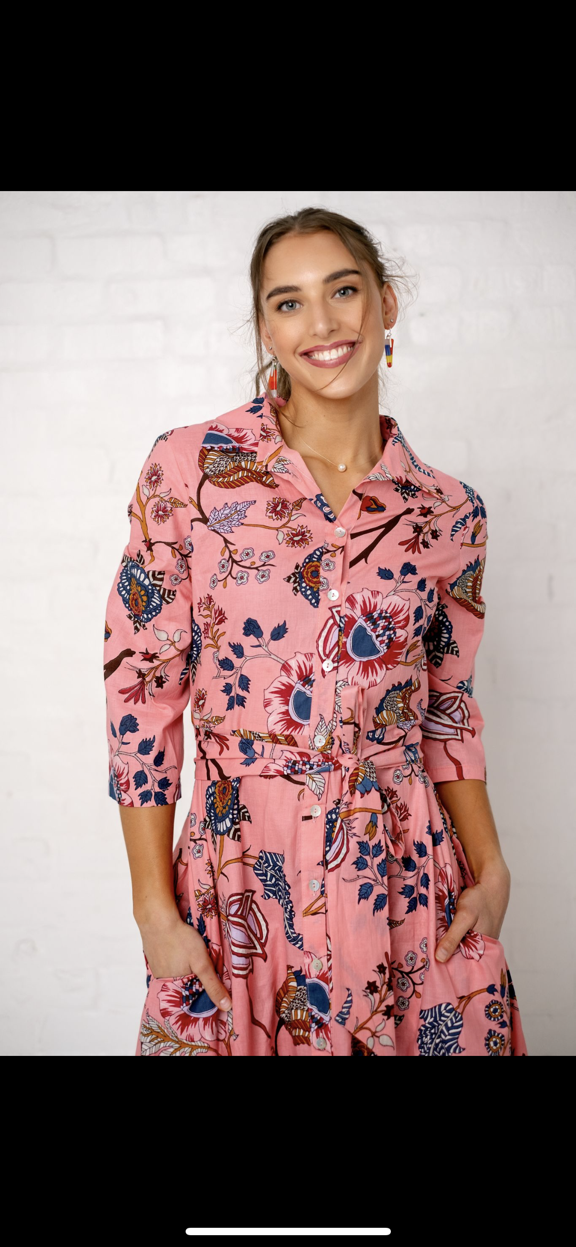 J-Lo dress, Pink Sorbet