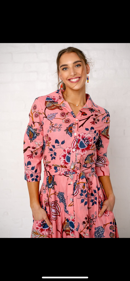 J-Lo dress, Pink Sorbet